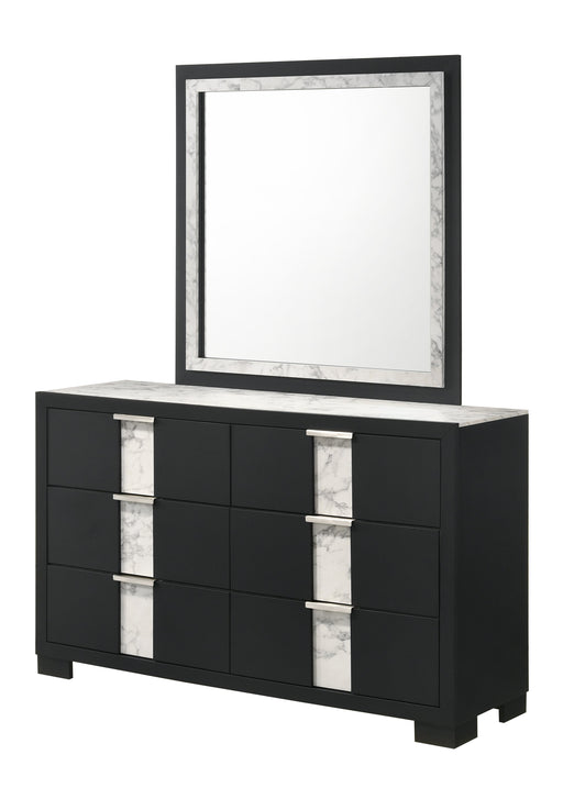 Crownmark Rangley Dresser - Black