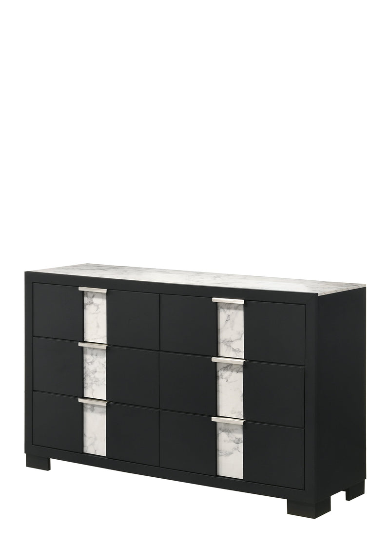 Crownmark Rangley Dresser - Black