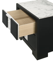 Crownmark Rangley Nightstand - Black