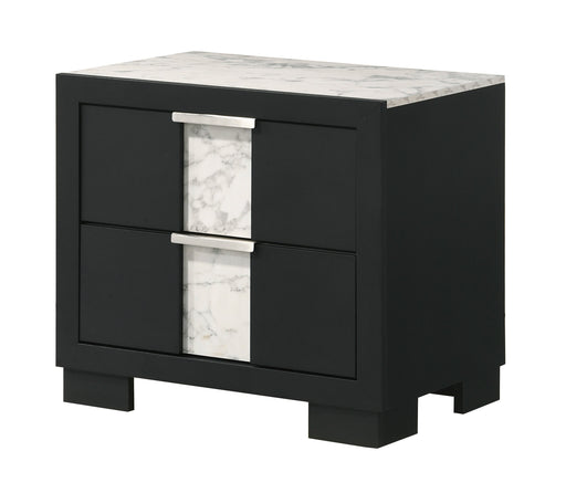 Crownmark Rangley Nightstand - Black