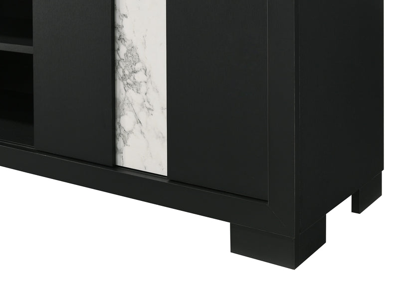 Crownmark Rangley TV Stand - Black