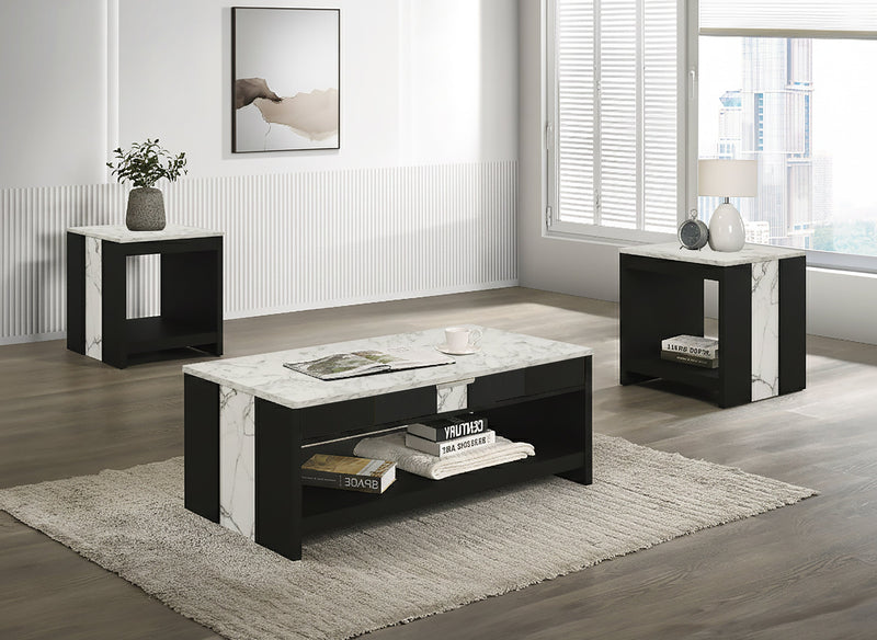 Rangley 3-Pc Cocktail Set - Black