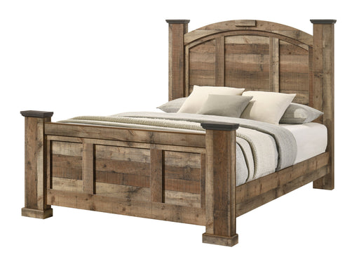 Crownmark Ella Mae Bed - Natural