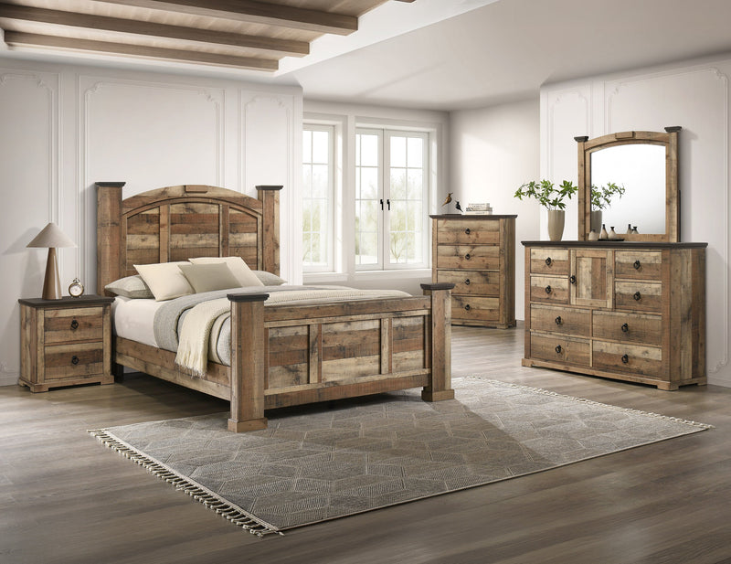 Crownmark Ella - Mae Bedroom Set - Natural
