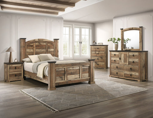 Crownmark Ella - Mae Bedroom Set - Natural