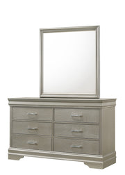 Crownmark Amalia Bedroom Set Dresser and Mirror