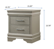 Crownmark Amalia Bedroom Set Nightstand