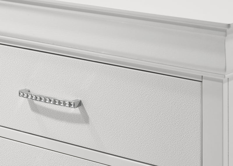 Crownmark Amalia Bed - White