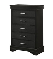 Crownmark Amalia Bedroom Set - Black Chest