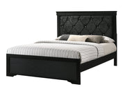 Crownmark Amalia Bedroom Set - Black Queen Bed