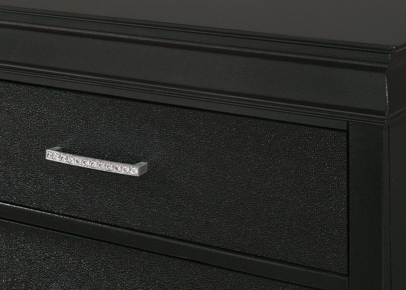 Crownmark Amalia Bed - Black