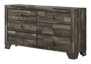 Crownmark Atticus Bedroom Set - Brown Dresser