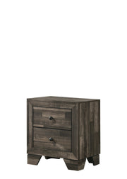 Crownmark Atticus Bedroom Set - Brown Nightstand