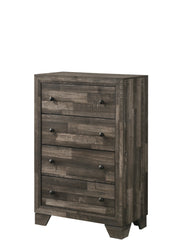 Crownmark Atticus Bedroom Set - Brown Chest