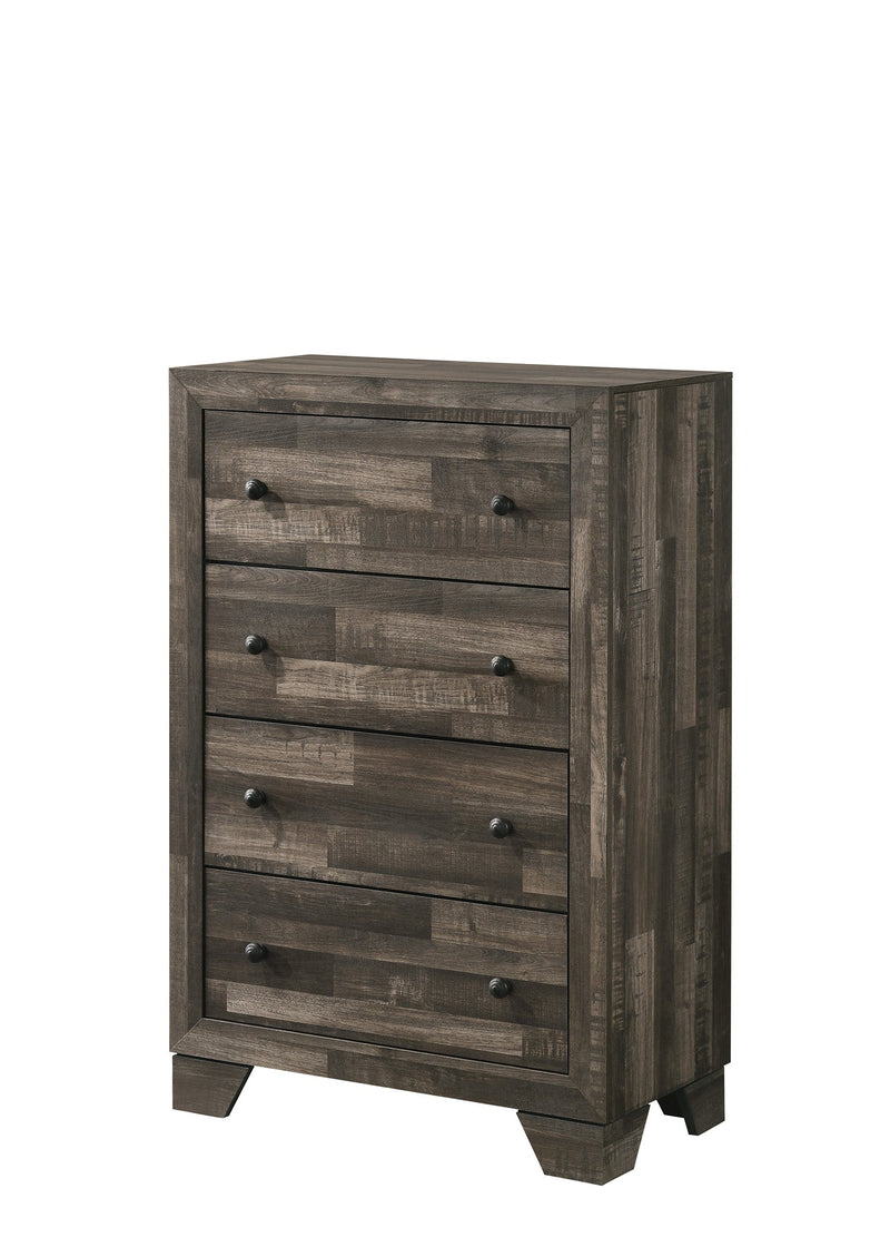 Crownmark Atticus Bedroom Set - Brown Chest