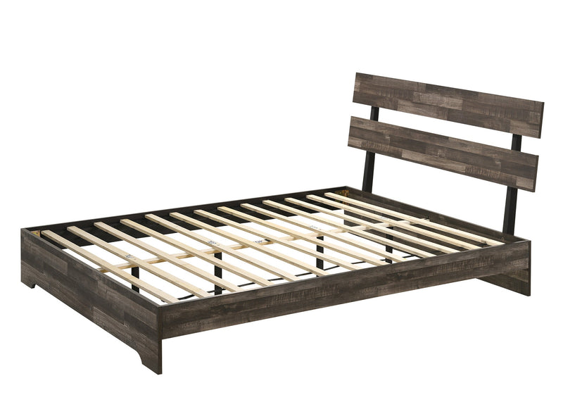 Crownmark Atticus Bedroom Set - Brown Queen Bed