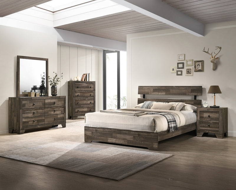 Atticus Bedroom Set - Brown