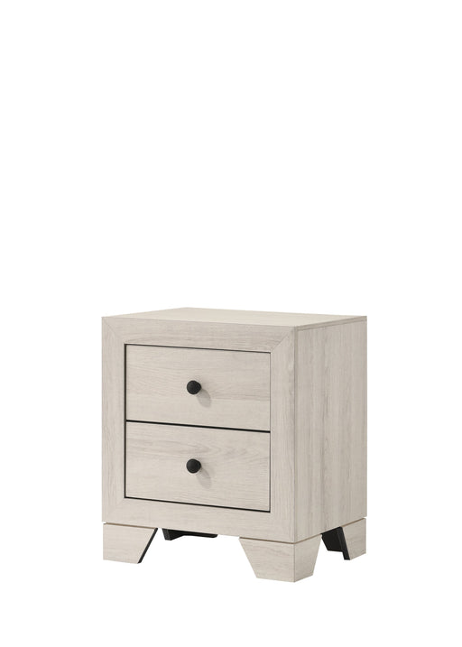Crownmark Atticus Nightstand - White