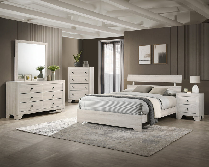 Crownmark Atticus Bed - White