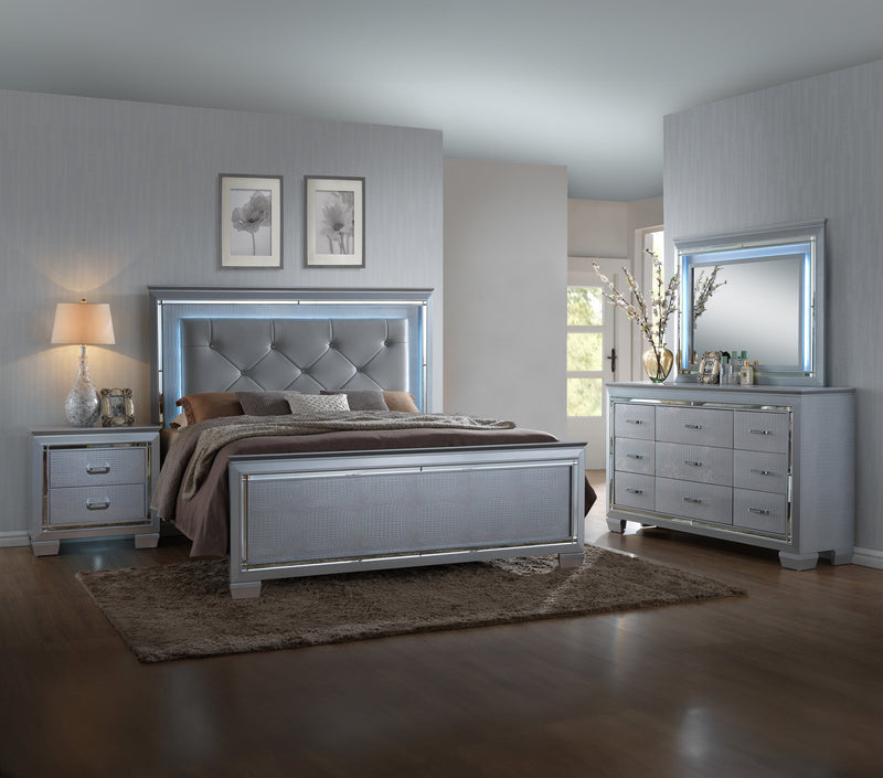 Crownmark Lillian Bedroom Set 4-Piece Bedroom Set
