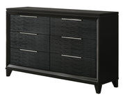 Crownmark Cressida Bedroom Set - Black Dresser