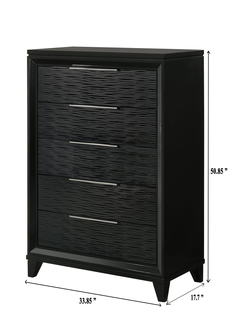 Cressida Bedroom Set - Black