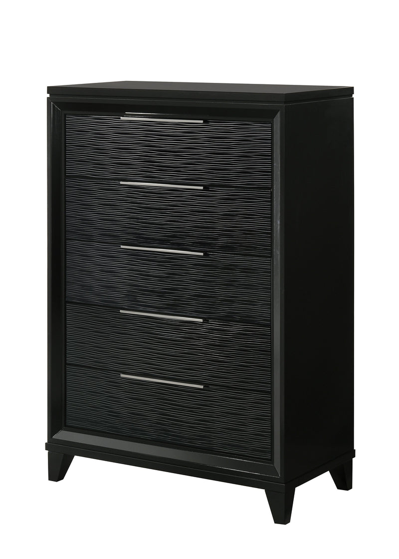 Crownmark Cressida Chest - Black