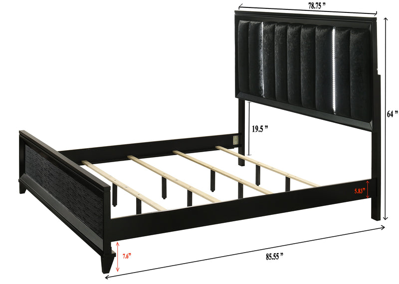 Crownmark Cressida Led Bed