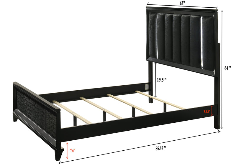 Crownmark Cressida Led Bed