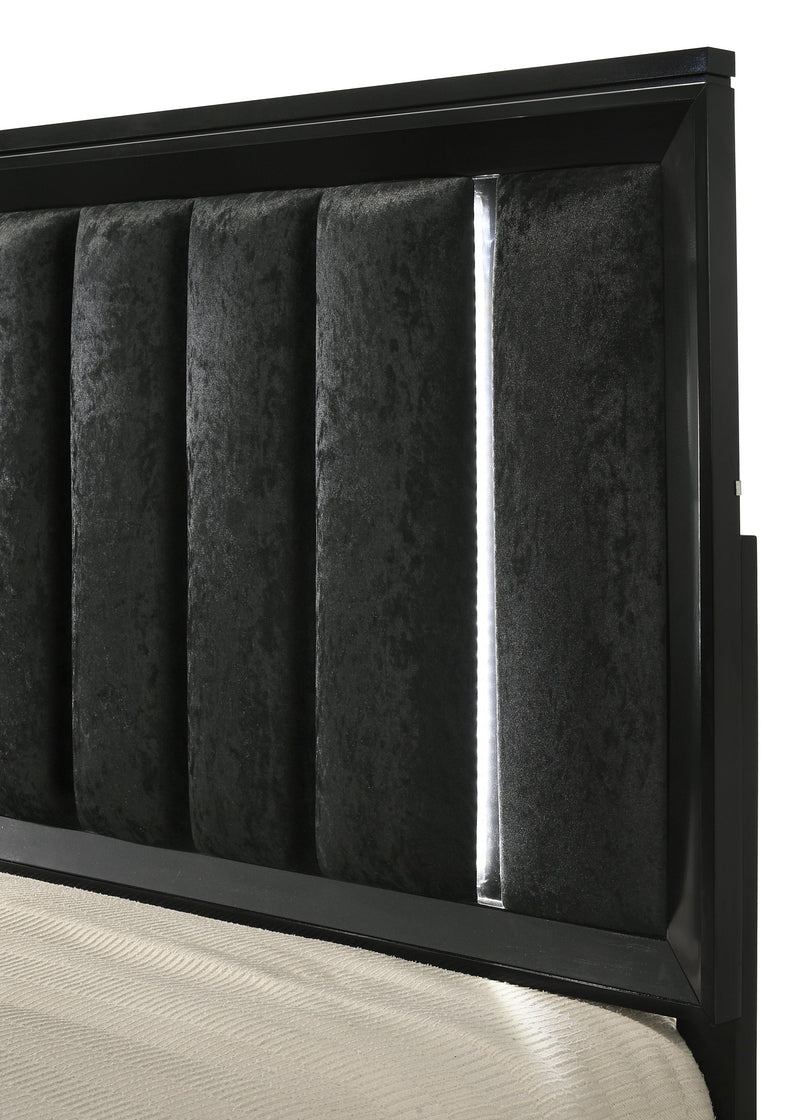Crownmark Cressida Bedroom Set - Black