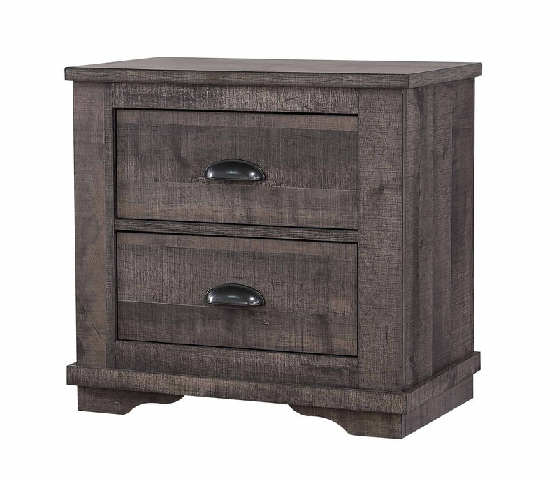 Crownmark Coralee Nightstand - Grey