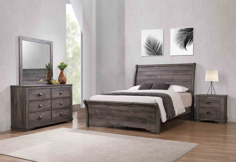 Coralee Bedroom Set Grey