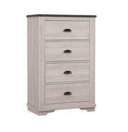 Crownmark Coralee Chest - Chalk/Grey