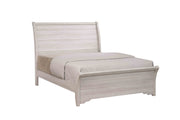 Crownmark Coralee Bed - Chalk