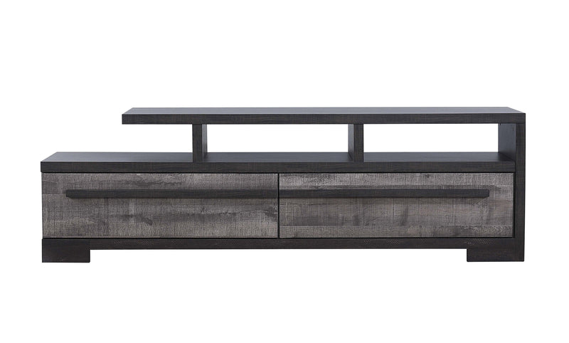 Crownmark Remington TV Stand Gray Ebony