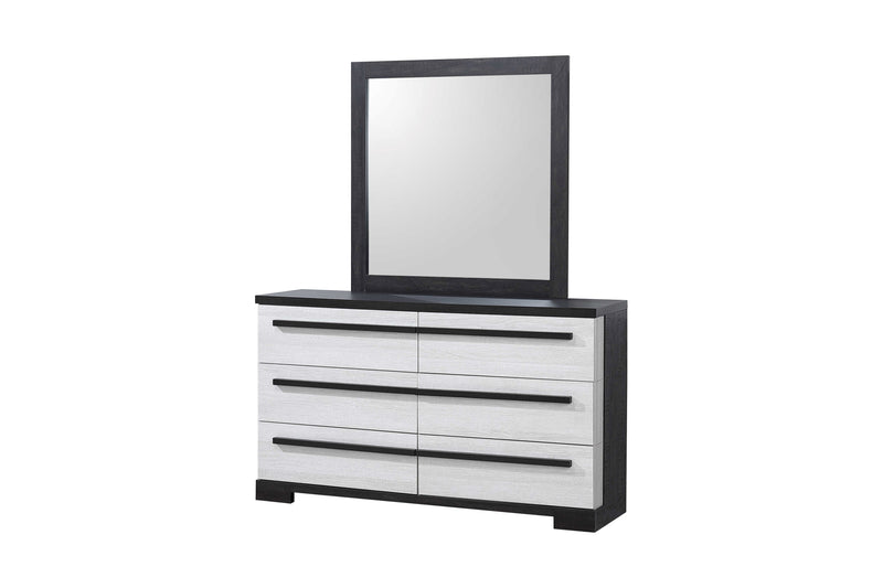 Remington Bedroom Set - Chalk/Ebony