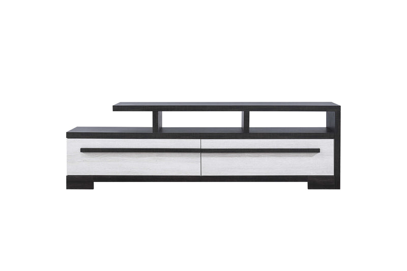 Remington TV Stand Chalk/Ebony