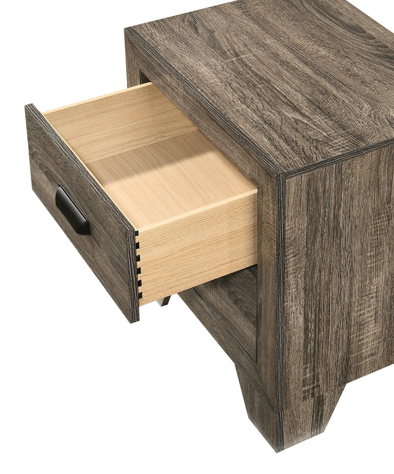 Crownmark Millie Nightstand - Grey