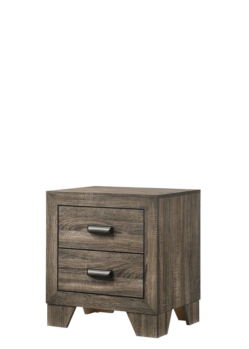Crownmark Millie Nightstand - Grey
