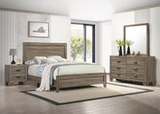 Crownmark Millie Bedroom Set - Grey 4-Piece Bedroom Set