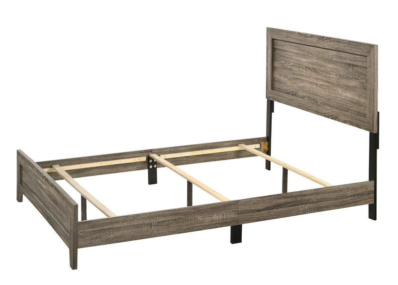 Crownmark Millie Bedroom Set - Grey Queen Bed