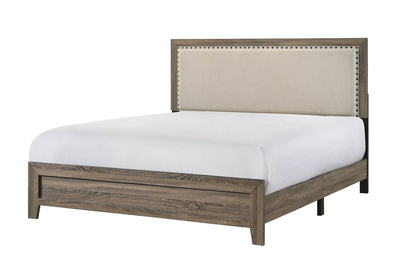 Crownmark Millie Bed - Upholstery Grey