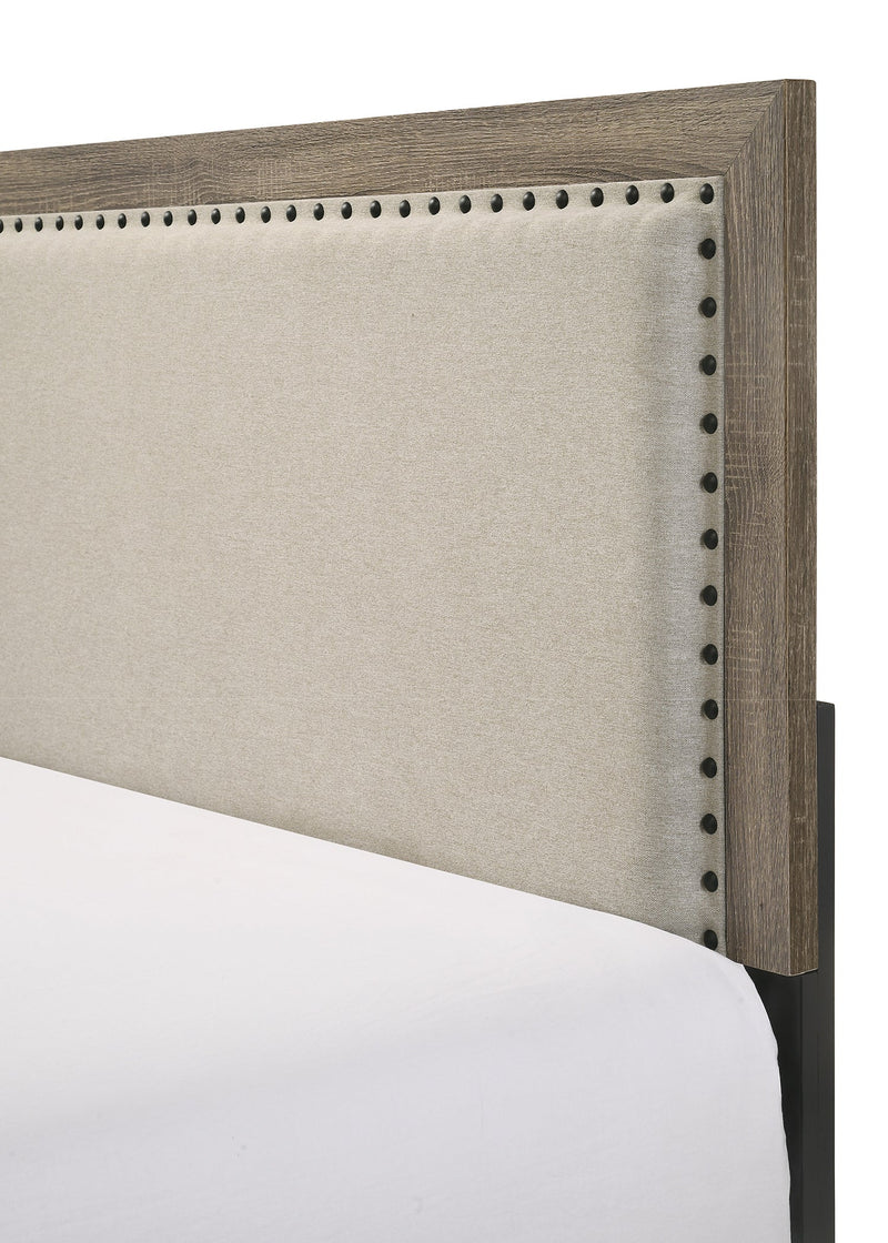 Crownmark Millie Bed - Upholstery Grey