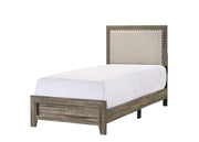 Crownmark Millie Bed - Upholstery Grey
