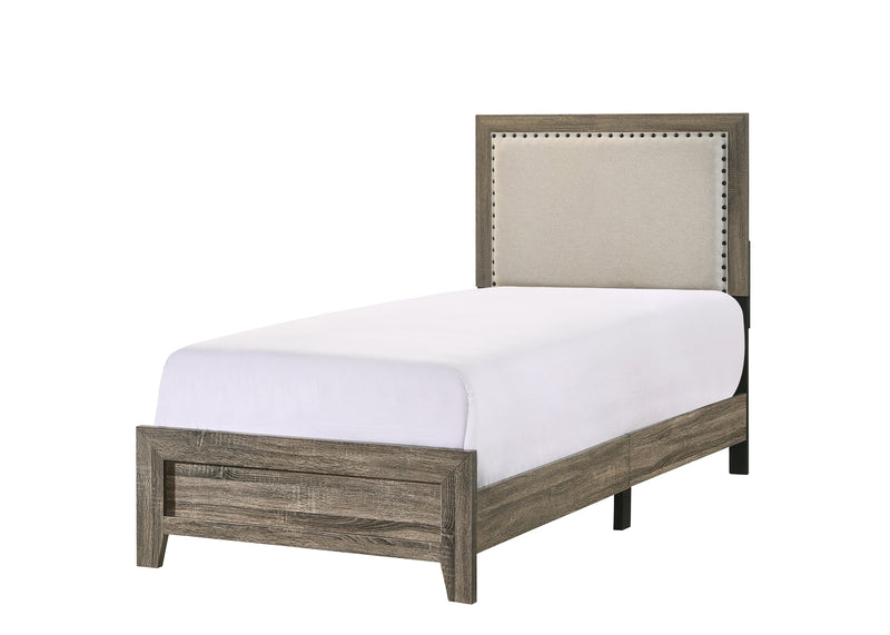 Crownmark Millie Bed - Upholstery Grey