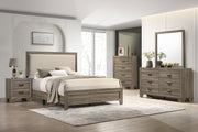 Crownmark Millie Bed - Upholstery Grey