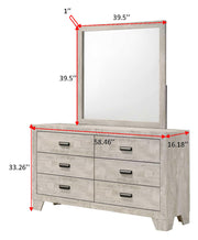 Crownmark Millie Dresser - White
