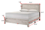 Crownmark Millie Bed - White