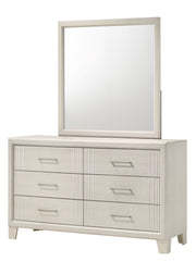 Crownmark Charlie Bedroom Set Dresser and Mirror