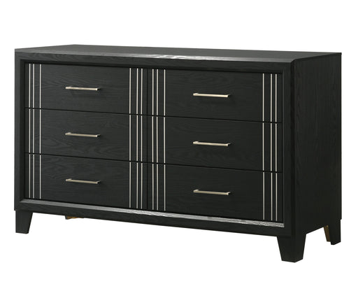 Crownmark Charlie Dresser - Charcoal